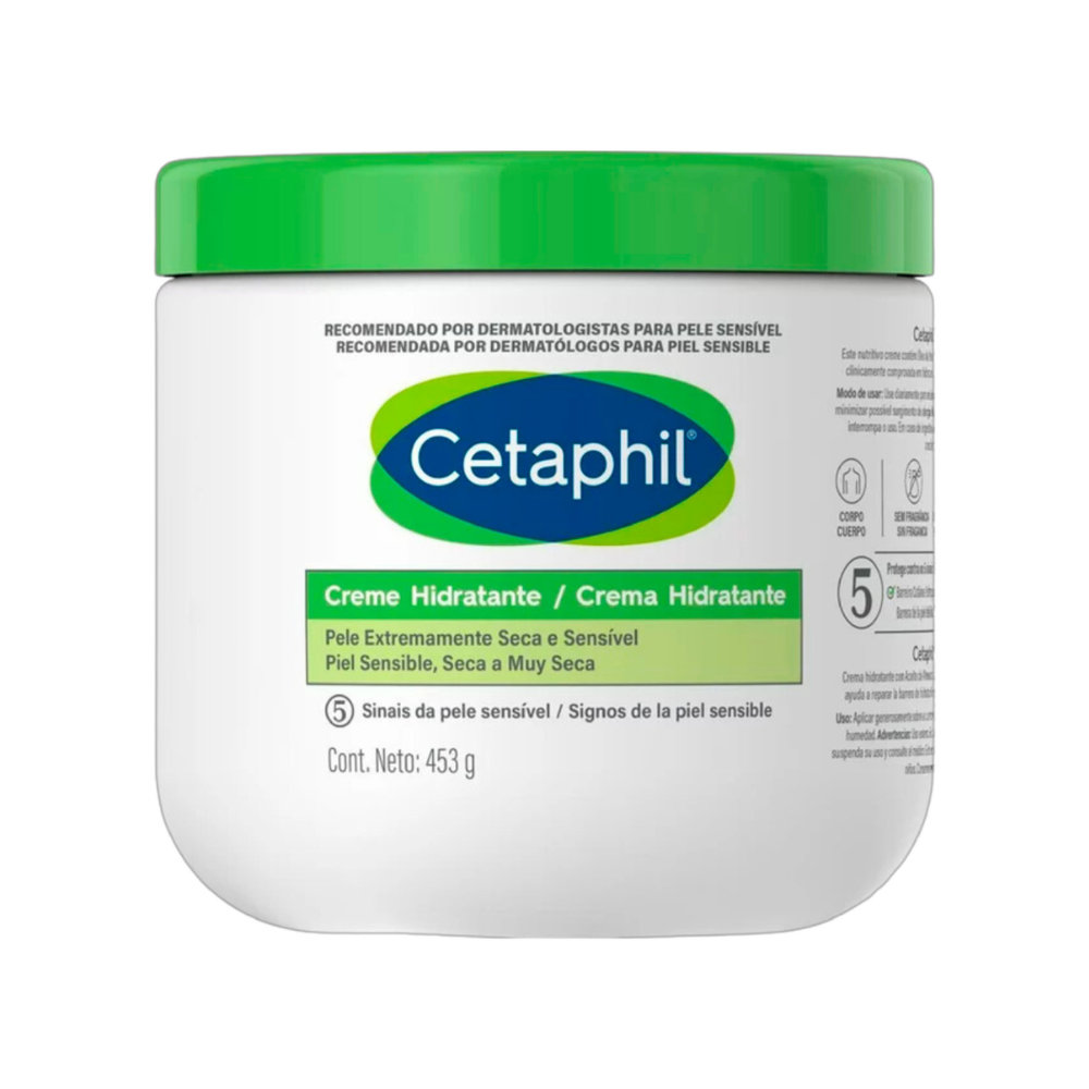Crema Humectante Hidratación Profunda para Piel Seca a Muy Seca - Cetaphil