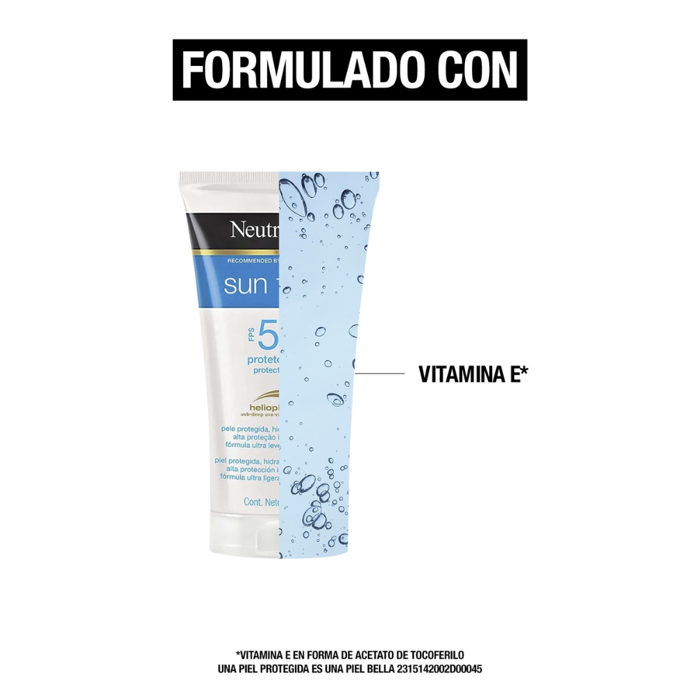 Bloqueador Solar de Textura Ligera y Acabado Seco Sun Fresh SPF 50 120ml - Neutrogena