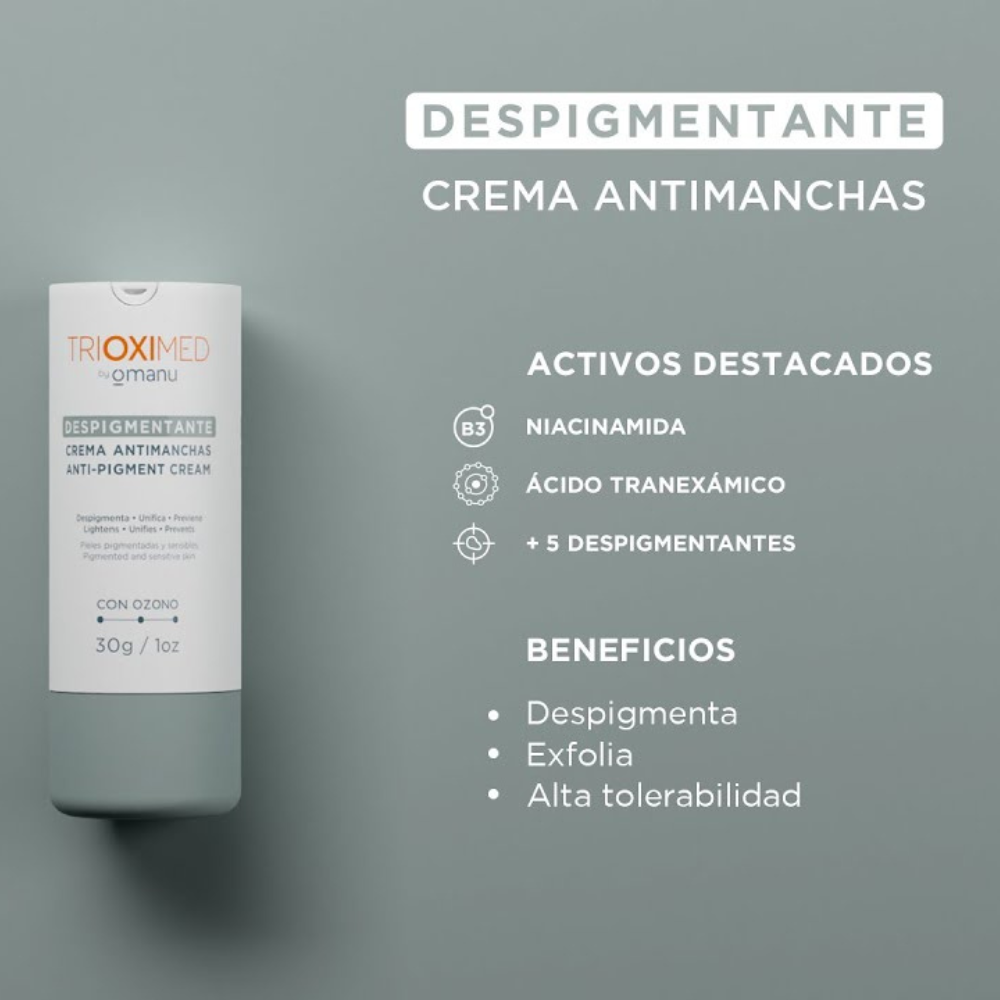 Crema Despigmentante Antimanchas 30 g - Trioximed