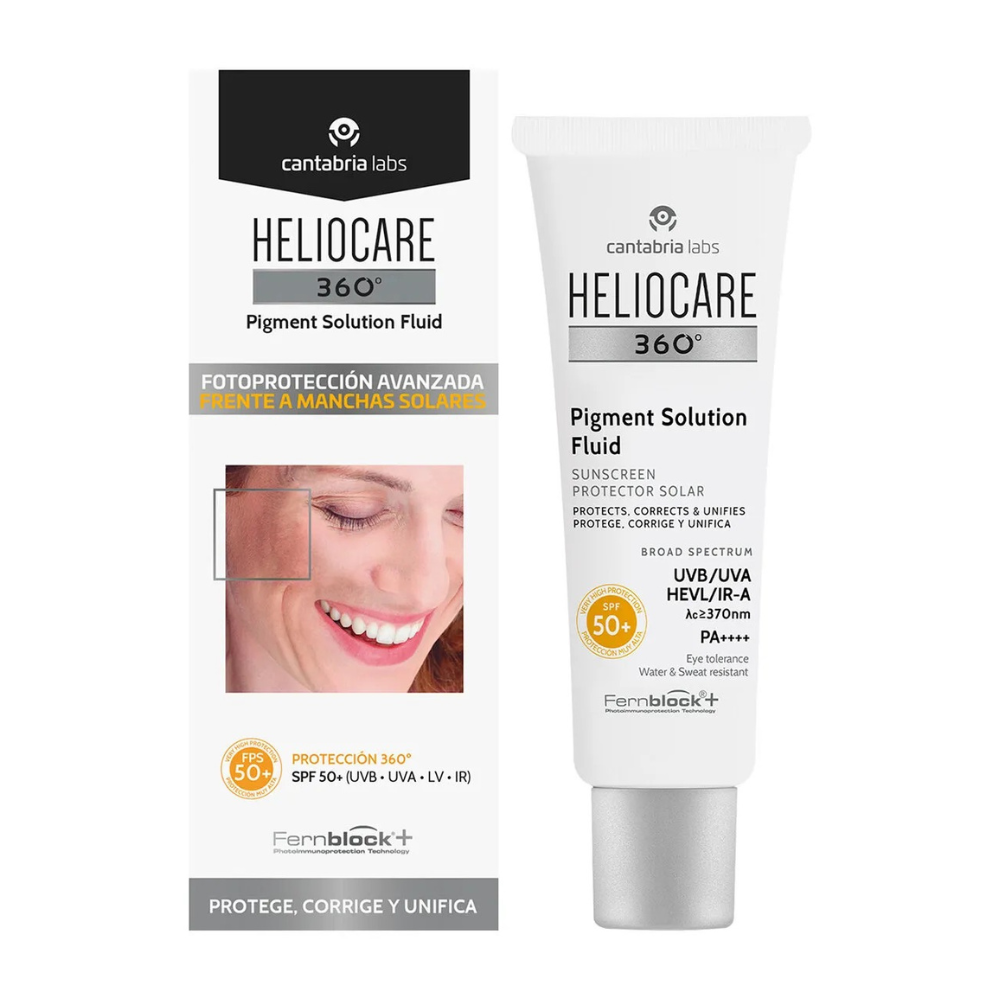 Protector Solar Antimanchas Pigment Solution Fluid SPF 50+ 50ml - Heliocare 360°