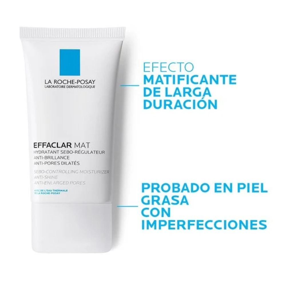 Crema Hidratante Matificante Effaclar Mat 40 ml - La Roche-Posay