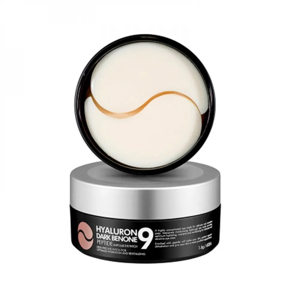 Parches Hidrogel para Ojos Hyaluron Dark Benone Peptide 9 Ampoule Eye Patch (60 pzs) - Medi-Peel