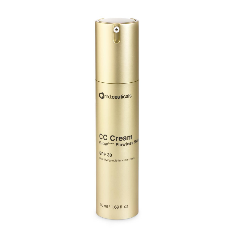 Crema Correctora con Color CC Cream Glow Booster Flawless Skin 50 ml - MDceuticals