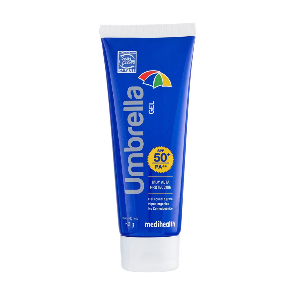 Protector Solar Facial en Gel para Piel Mixta a Grasa SPF 50+ 60g - Umbrella