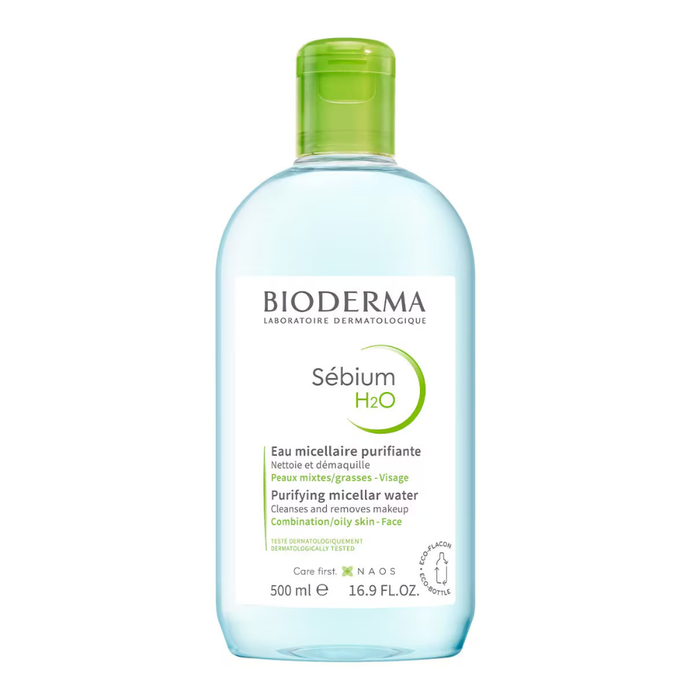 Agua Micelar Limpiadora Sébium H2O 500 ml - Bioderma