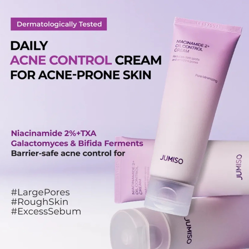 Crema Gel Matificante Niacinamide 2+ Oil Control Cream 80 ml - Jumiso