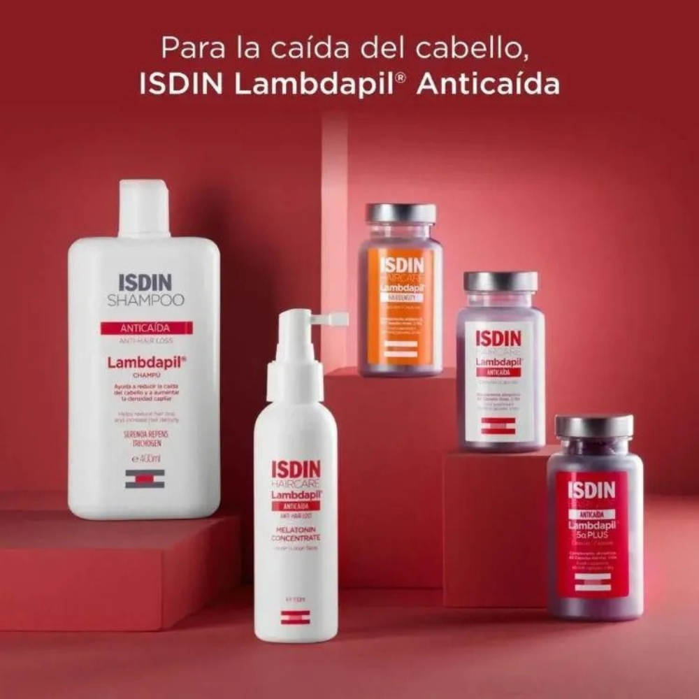 Loción Capilar Anticaída con Melatonina Lambdapil Spray 100 ml - Isdin