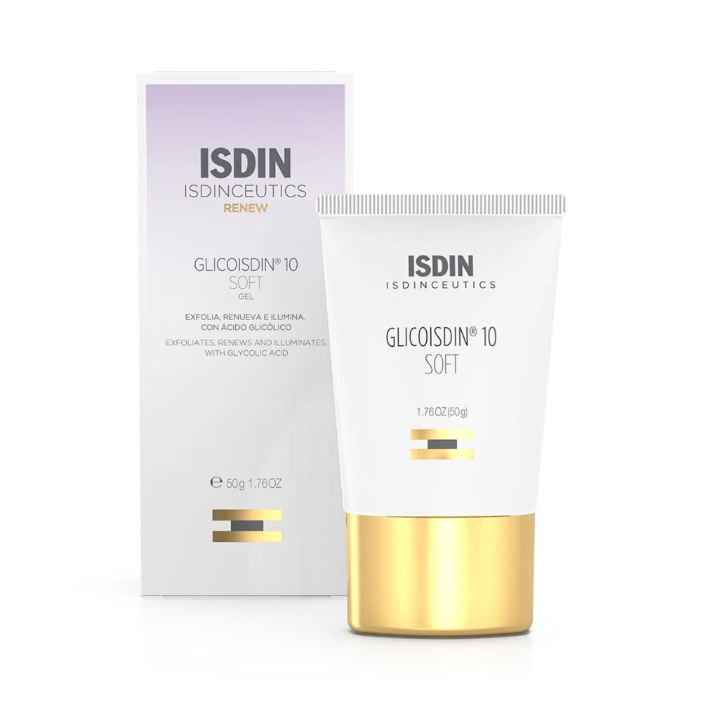 Gel Facial Exfoliante Glicoisdin 10 Soft con Ácido Glicólico 50 ml - Isdin