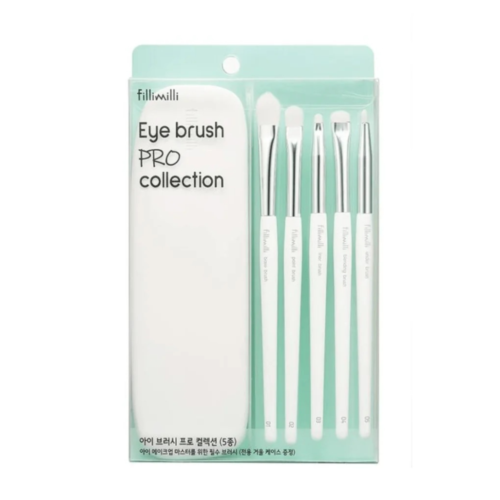 Set de Brochas para Ojos Eye Brush Pro Collection Five Type (5 pzs) - Fillimilli