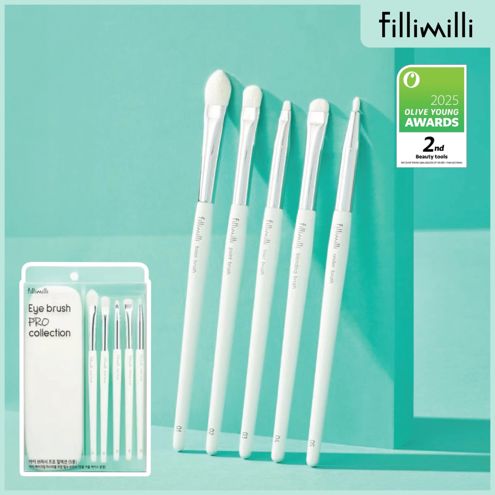 Set de Brochas para Ojos Eye Brush Pro Collection Five Type (5 pzs) - Fillimilli