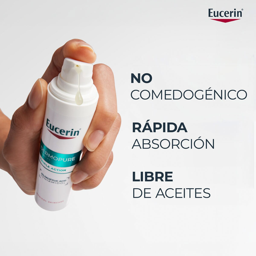 Tratamiento Fluido Anti-Imperfecciones DermoPure Clinical Triple Acción 40 ml - Eucerin