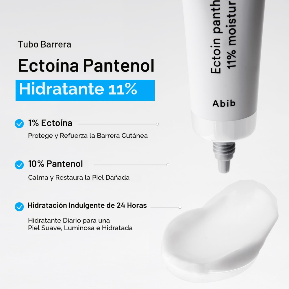 Crema Reparadora e Hidratante Ectoin Panthenol 11% Moisturizer Barrier Tube 50 ml – Abib