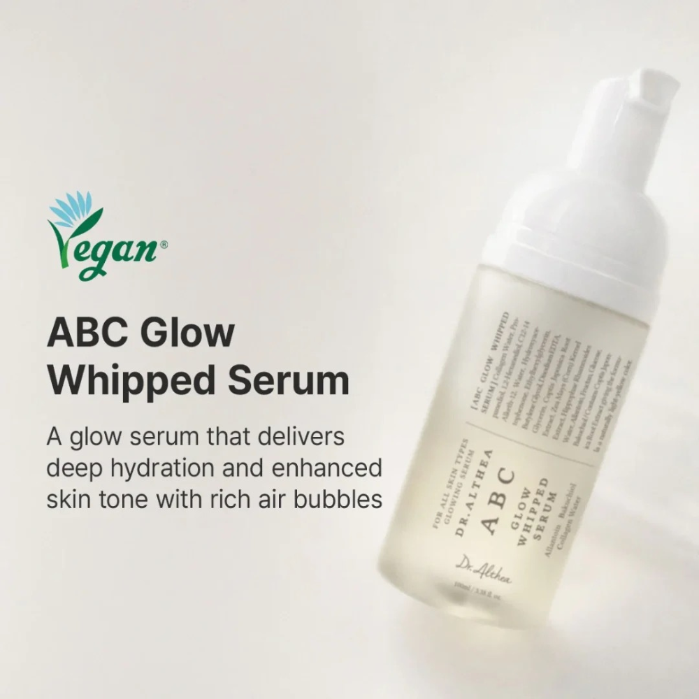 Serum Facial Iluminador Abc Glow Whipped Serum 100 ml - Dr. Althea