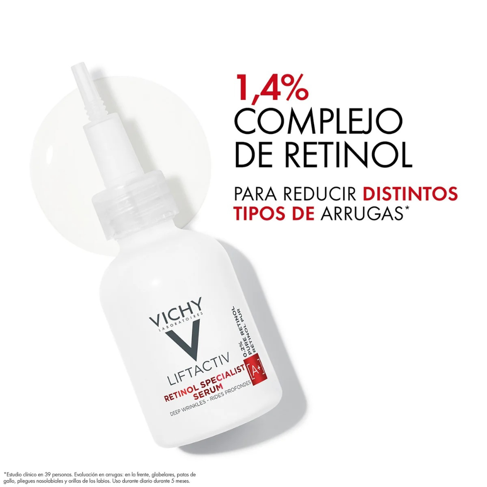 Sérum de Noche con Retinol Puro Liftactiv Retinol Specialist 30 ml - Vichy