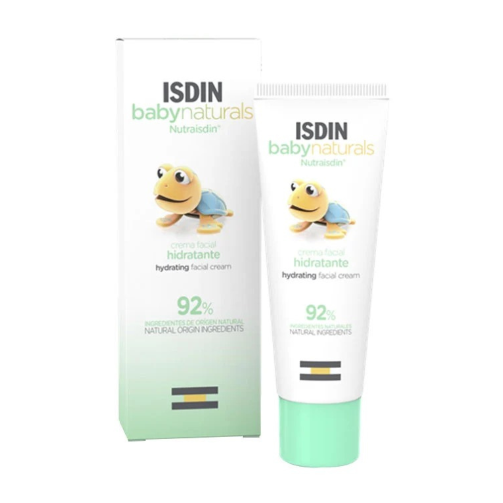 Crema Facial Hidratante para Bebé Baby Naturals 50 ml - Isdin