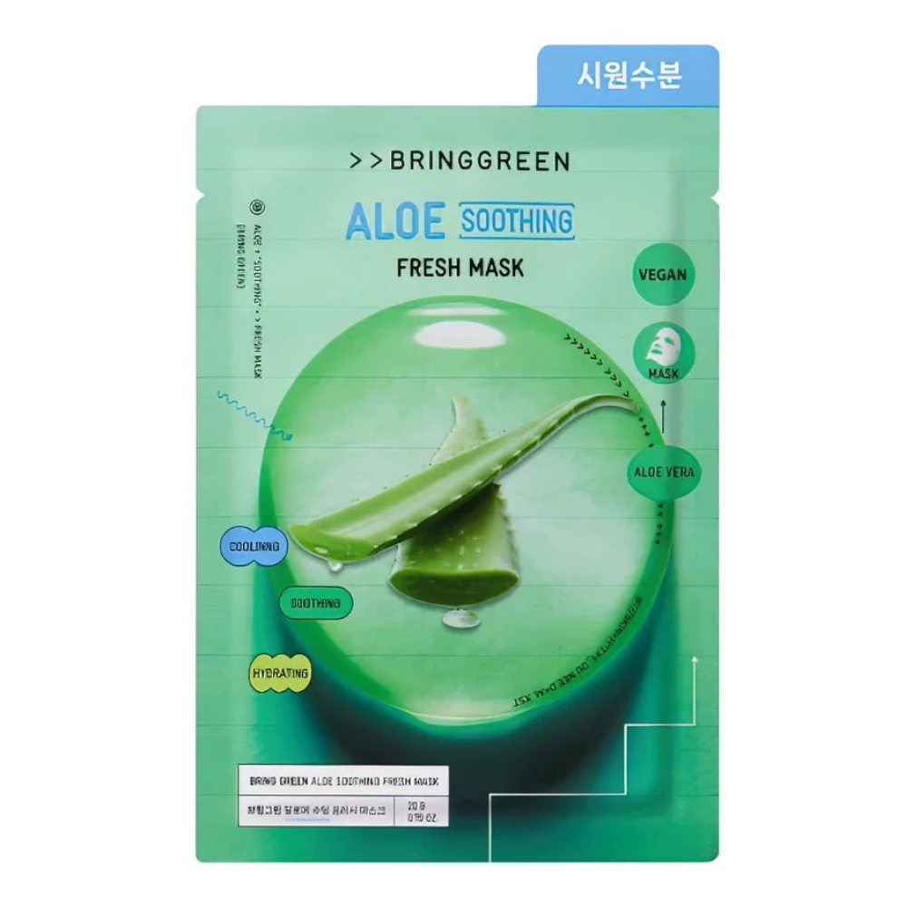 Mascarillas Faciales Aloe Soothing Fresh Mask (10 pzs) - Bioheal Boh