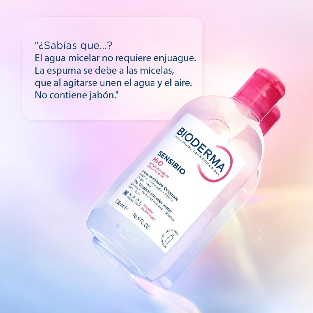 Agua Micelar Desmaquillante Sensibio H2O 100 ml - Bioderma