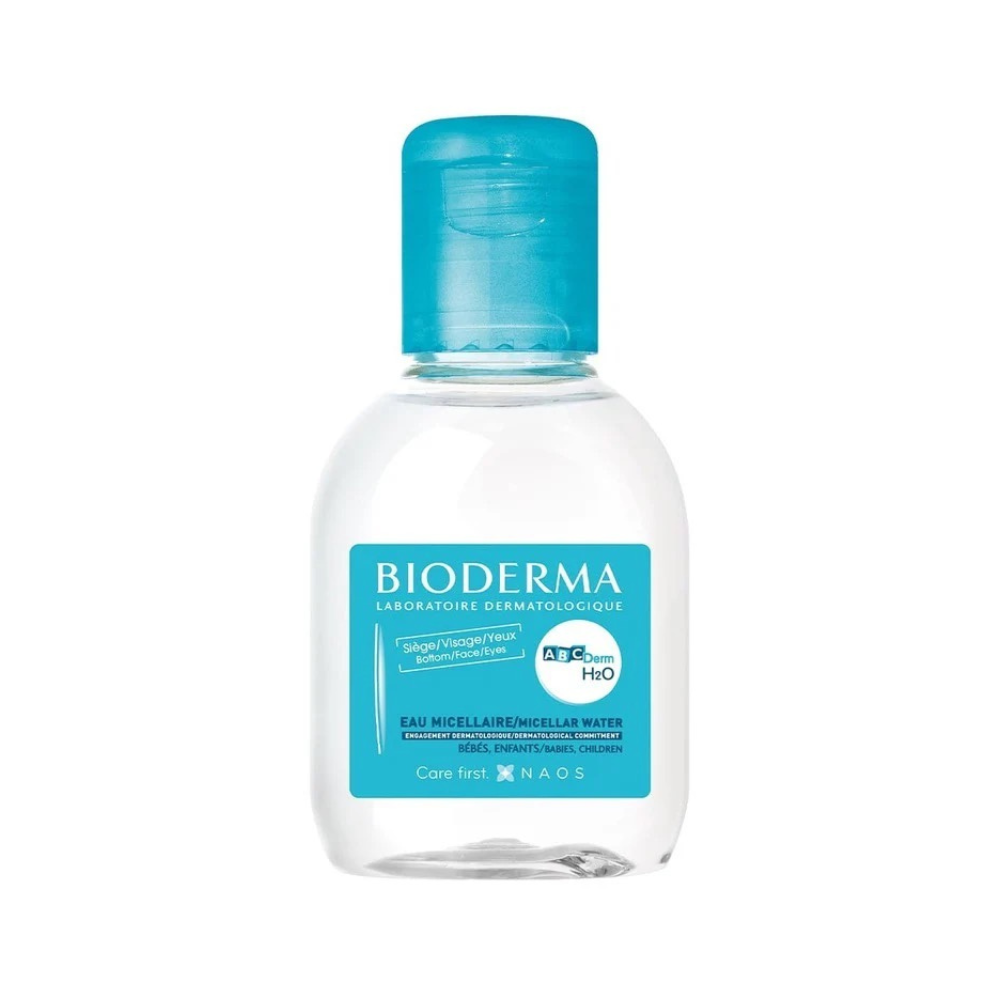 Agua Micelar para Bebé ABCDerm H2O 100 ml - Bioderma