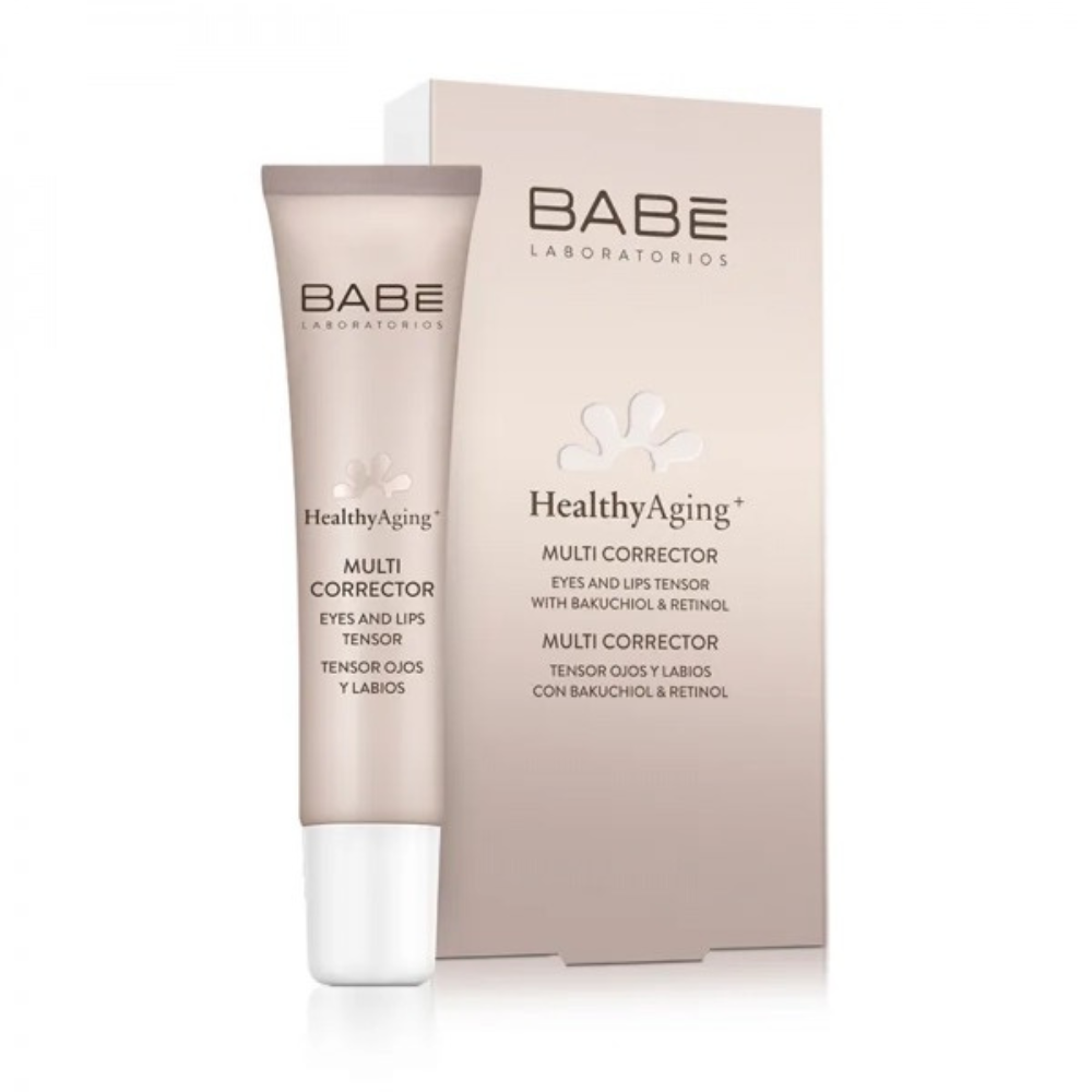 Contorno de Ojos Anti-Arrugas y Ojeras Healthy Aging+ Multi Corrector 15 ml – Babé
