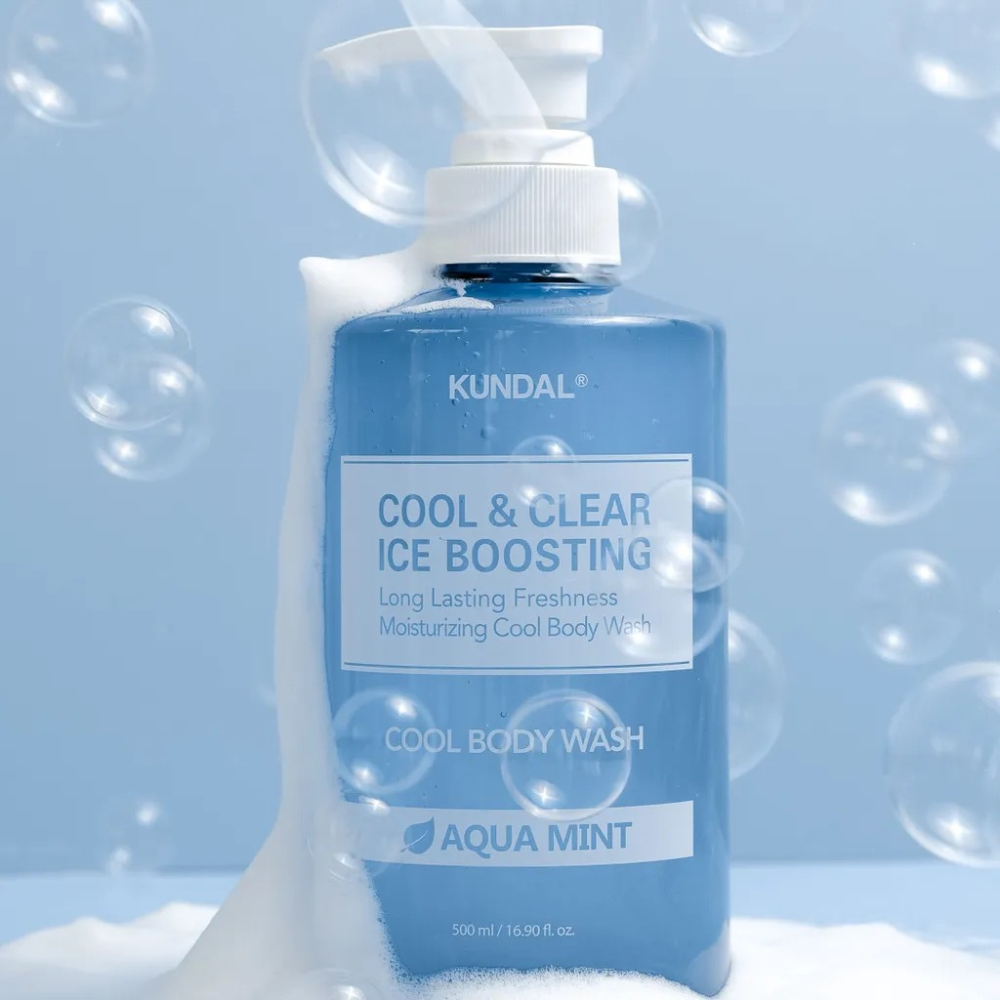 Jabón Corporal Gel de Ducha Refrescante Aqua Mint 500 ml - Kundal