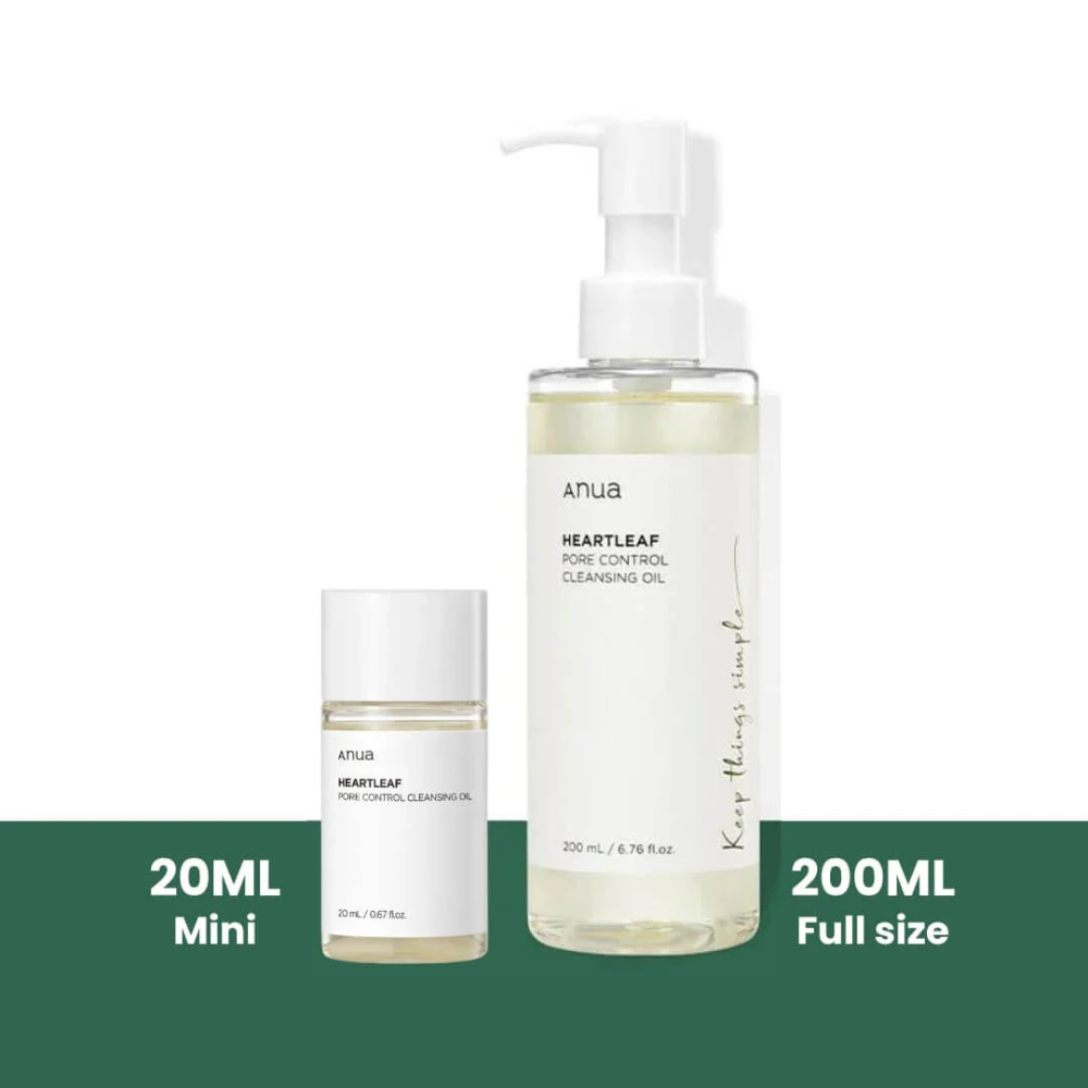 Aceite Limpiador Heartleaf Pore Control Cleansing Oil 20 ml - Anua
