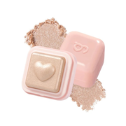 Iluminador en polvo Milk Bling Heartlighter 01 Peach Heart 2.2g - Colorgram