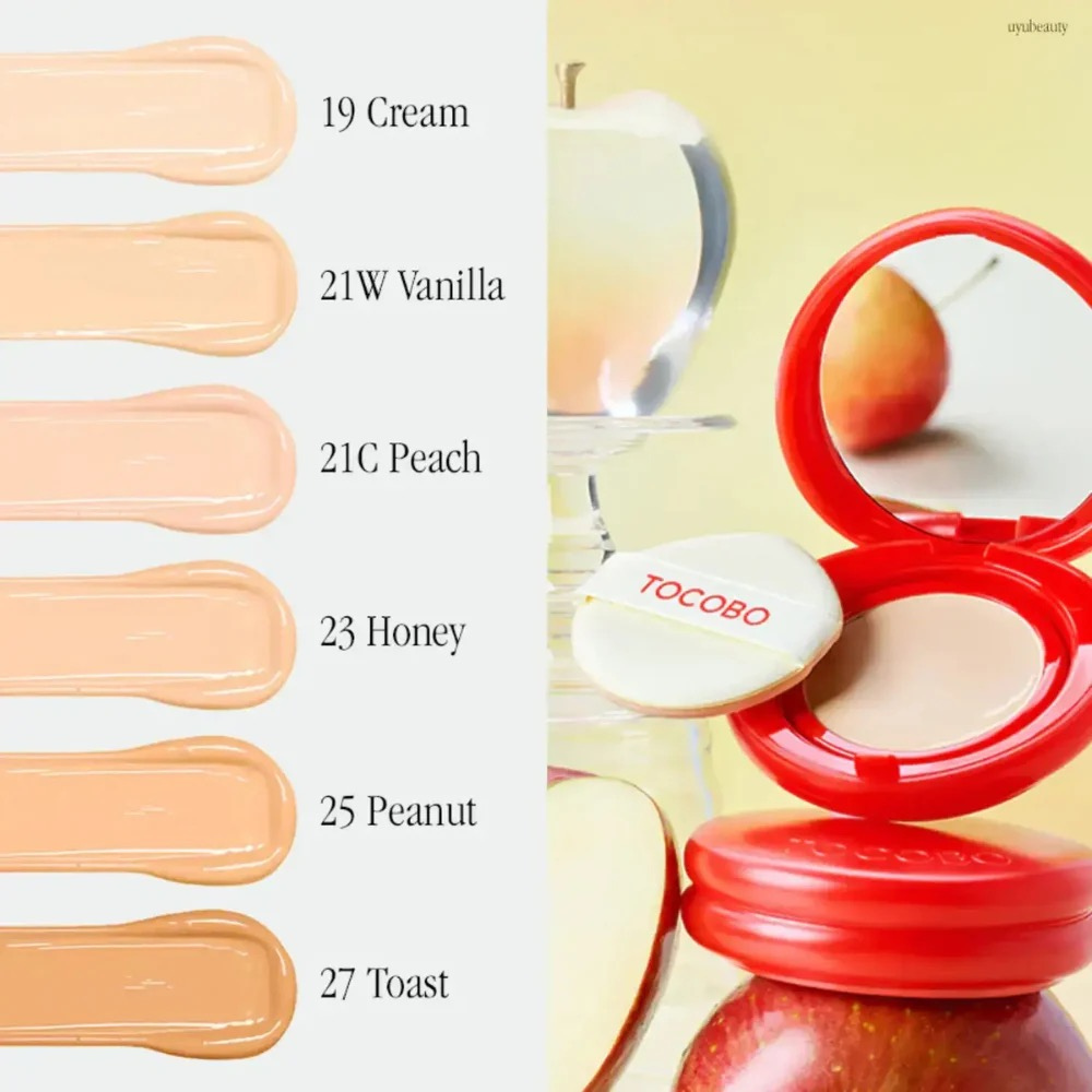 Base de Maquillaje Cushion Apple Dewy Fit Cushion 23 Honey 15 g – Tocobo