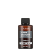 Shampoo Natural de Miel y Macadamia Almizcle Blanco 100 ml - Kundal