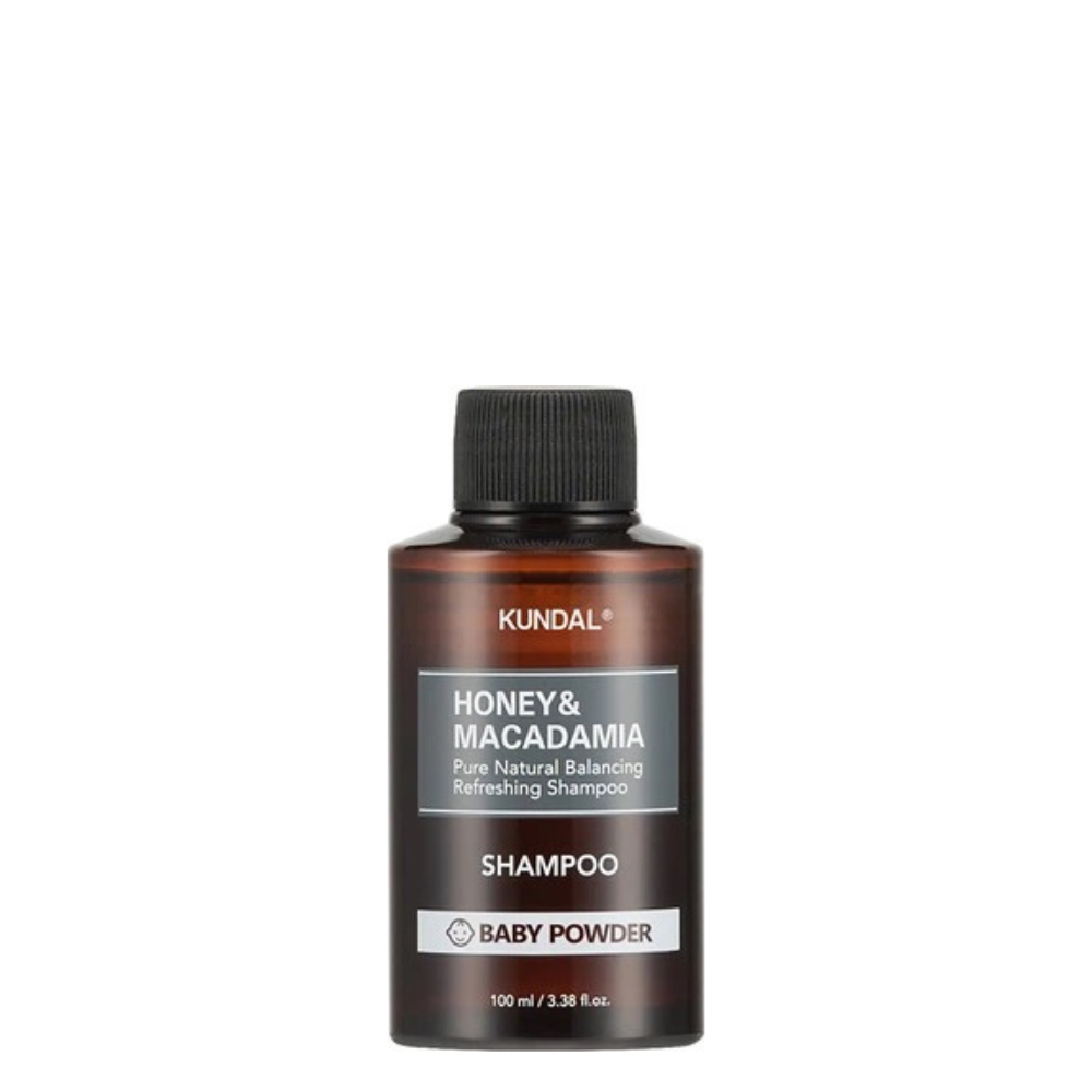 Shampoo Natural de Miel y MacadamiaBaby Powder 100 ml - Kundal