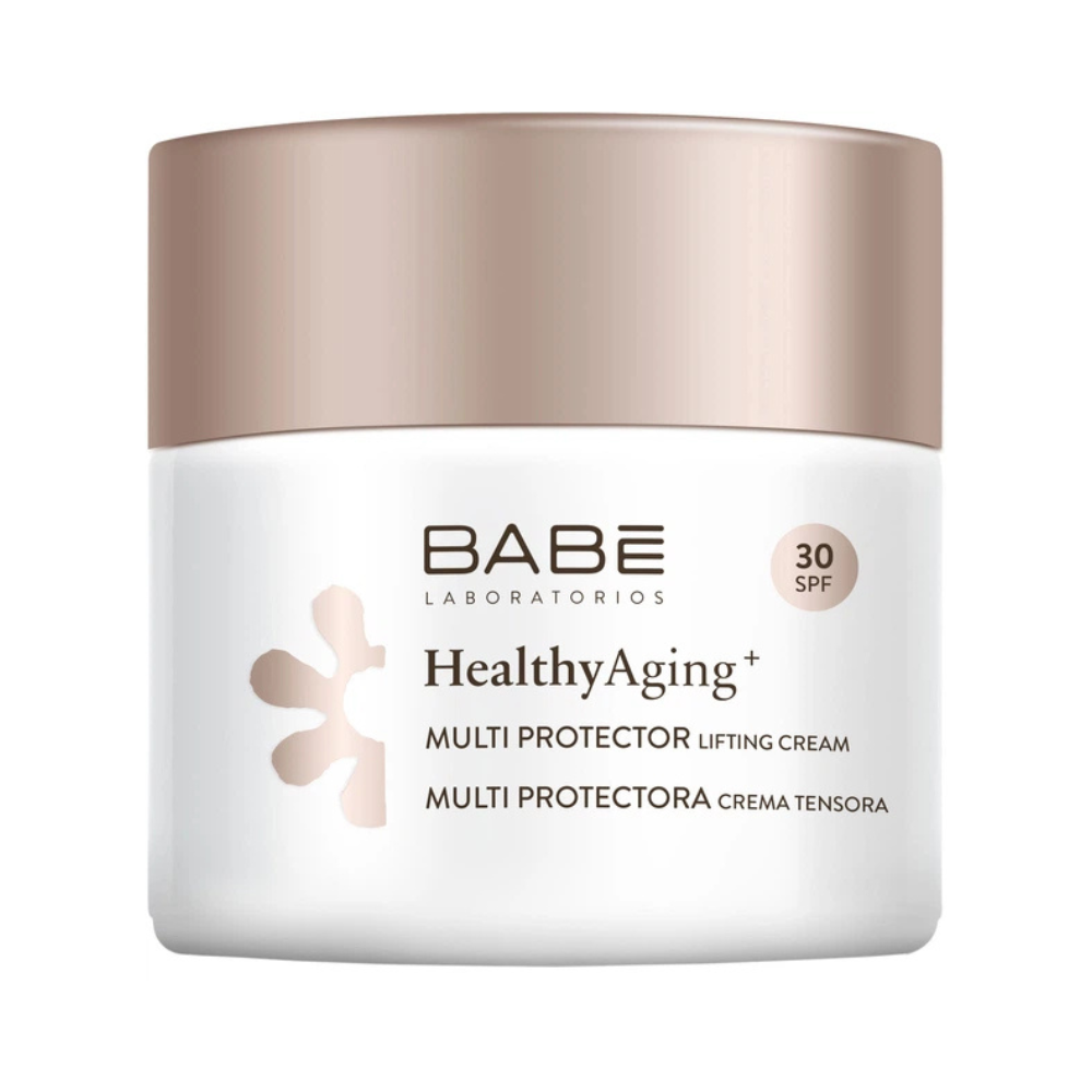 Crema Multi Protectora de Día Antiedad, Hidratante y Antipolución Healthy Aging SPF 30 50ml - BABE