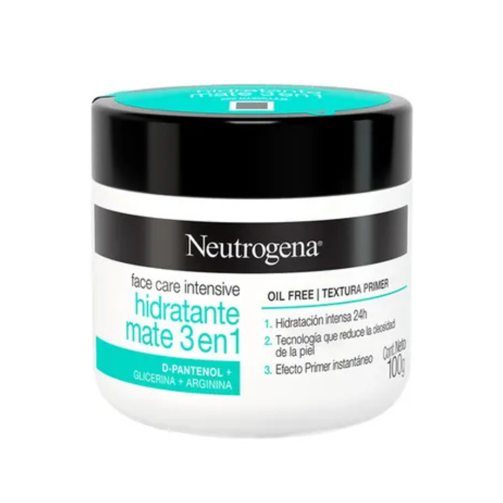 Crema Hidratante 3 en 1  Matte- NEUTROGENA