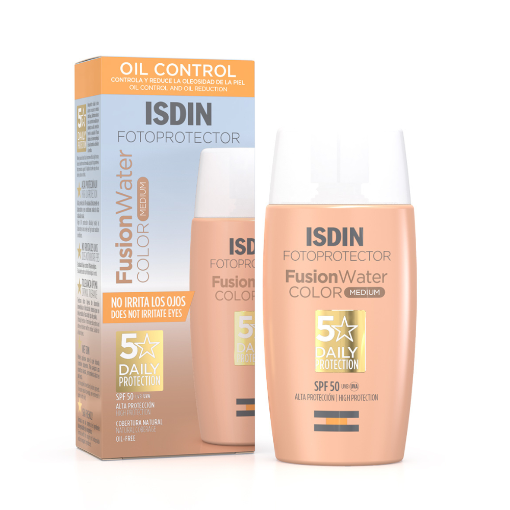 Protector Solar Mate para Piel Grasa Fusion Water Oil Control SPF 50 50ml - Isdin
