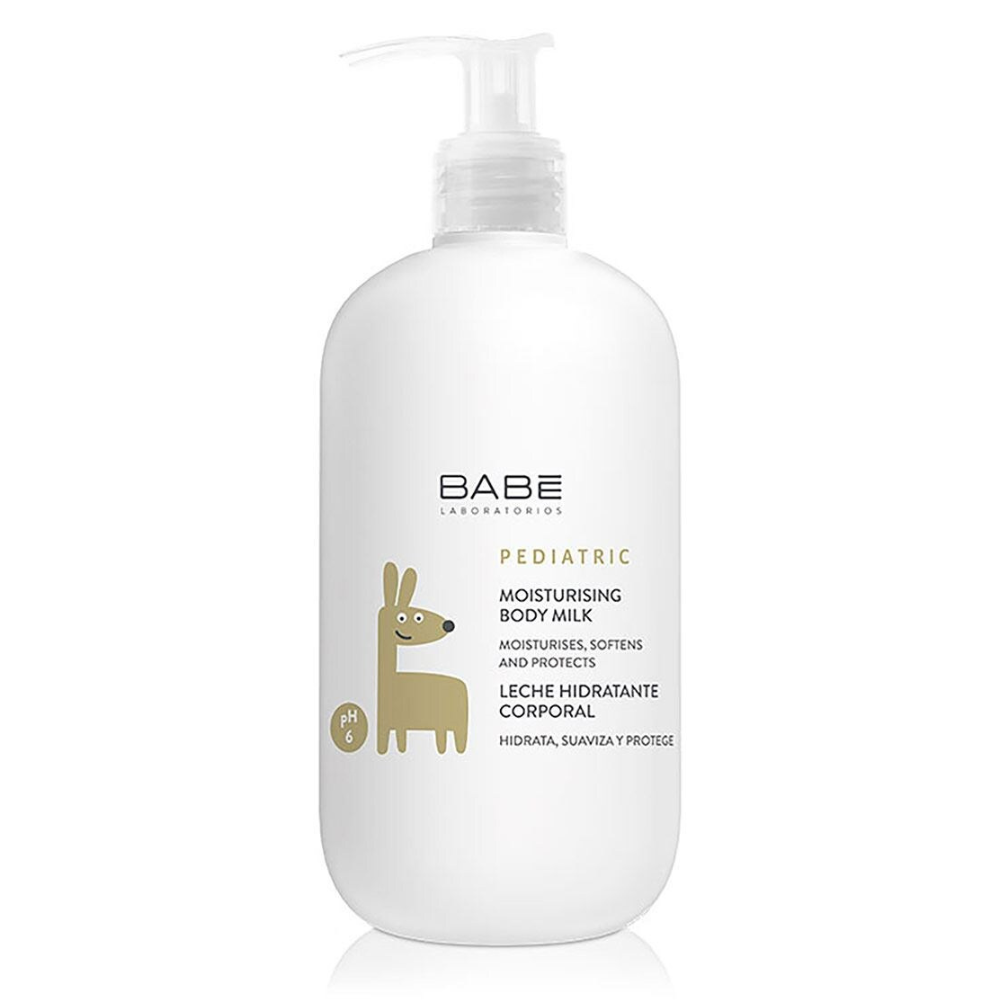 Leche Corporal Hidratante Diaria Suave Pediátrica 500ml - BABE