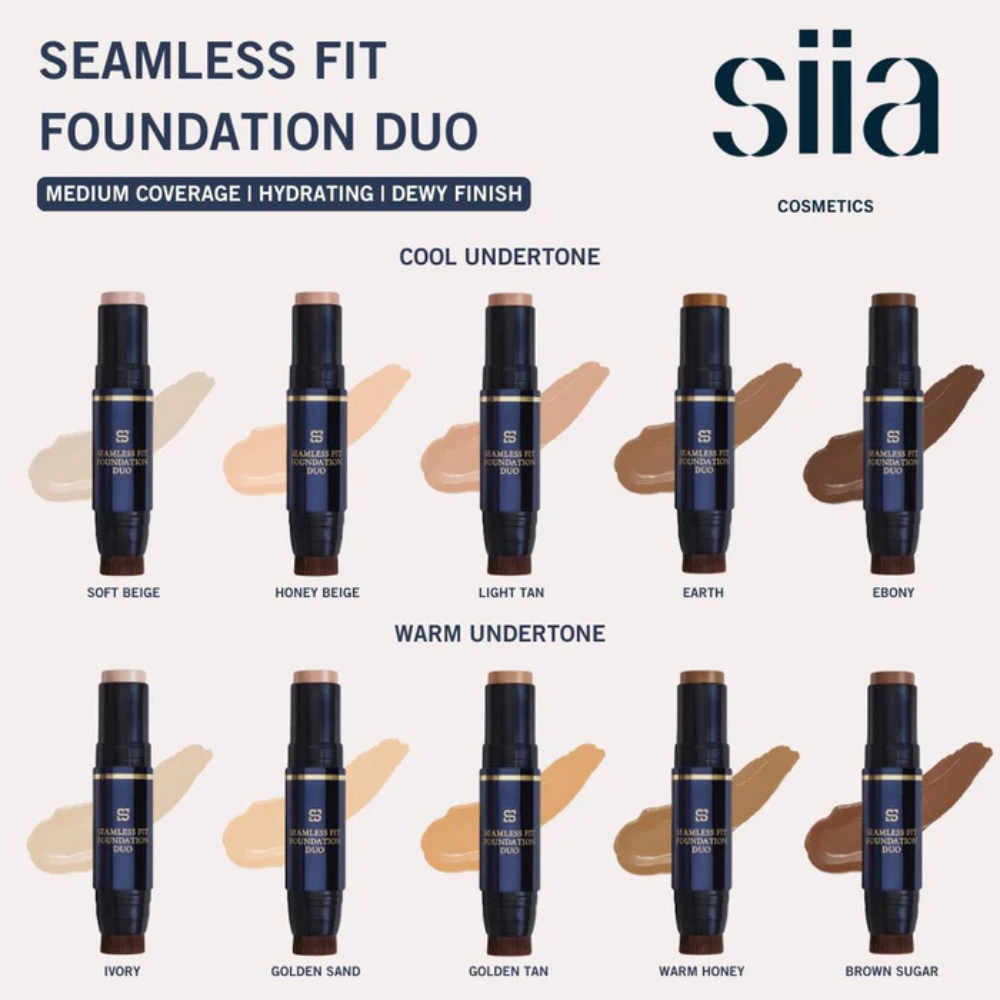 Base de Maquillaje Seamless Fit Duo 12g - SIIA