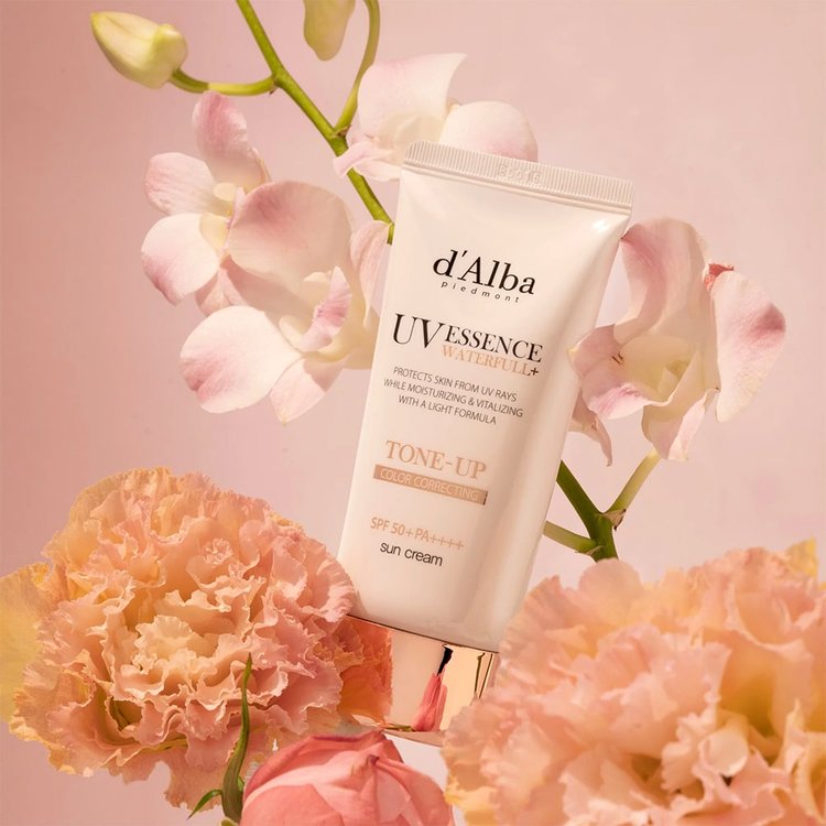 Crema Solar Waterfull Toneup 50 ml - D' Alba