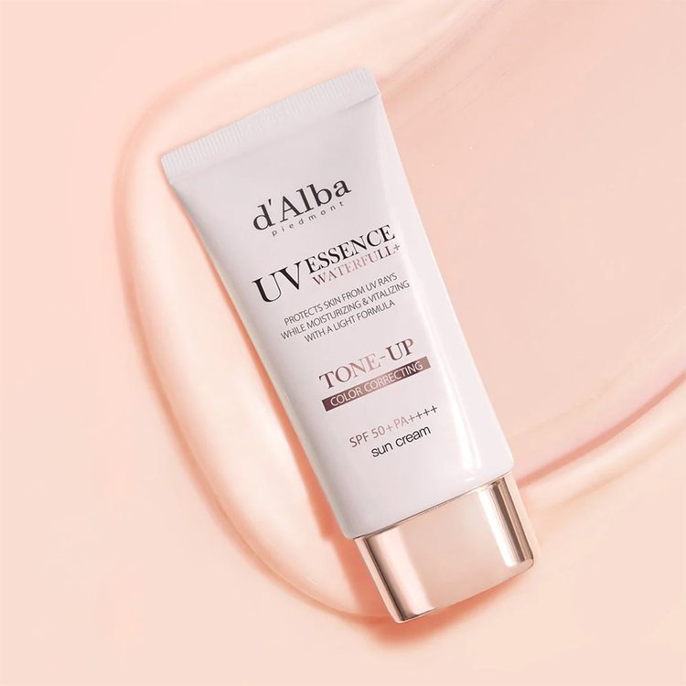 Crema Solar Waterfull Toneup 50 ml - D' Alba