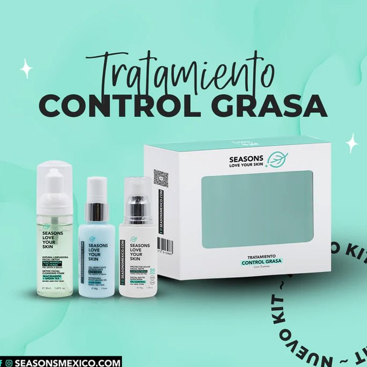 Kit Tratamiento Control de Grasa - Seasons