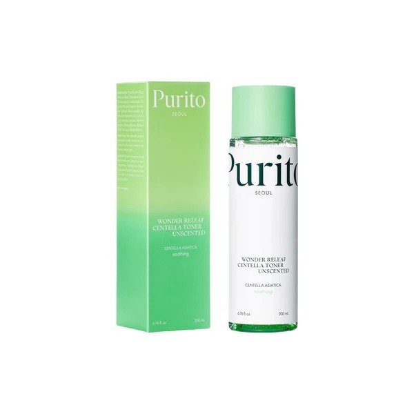Tónico Wonder Releaf Centella sin Fragancia 200 ml - Purito