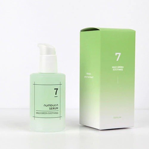 Suero Suave Calmante Verde No. 7 50 ml - Numbuzin