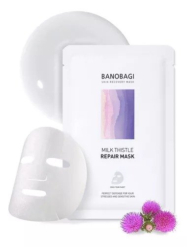 Mascarilla Facial Reparadora de Leche de Cardo - Banobagi