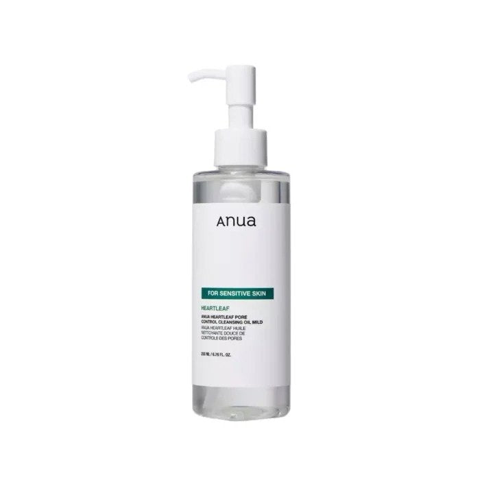 Aceite Limpiador Suave, Control de Poros Heartleaf 200 ml - Anua
