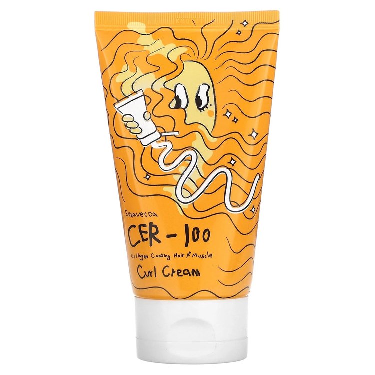Crema Capilar para Definir Rizos y Reparar Cabello con Colágeno 120 ml - Elizavecca