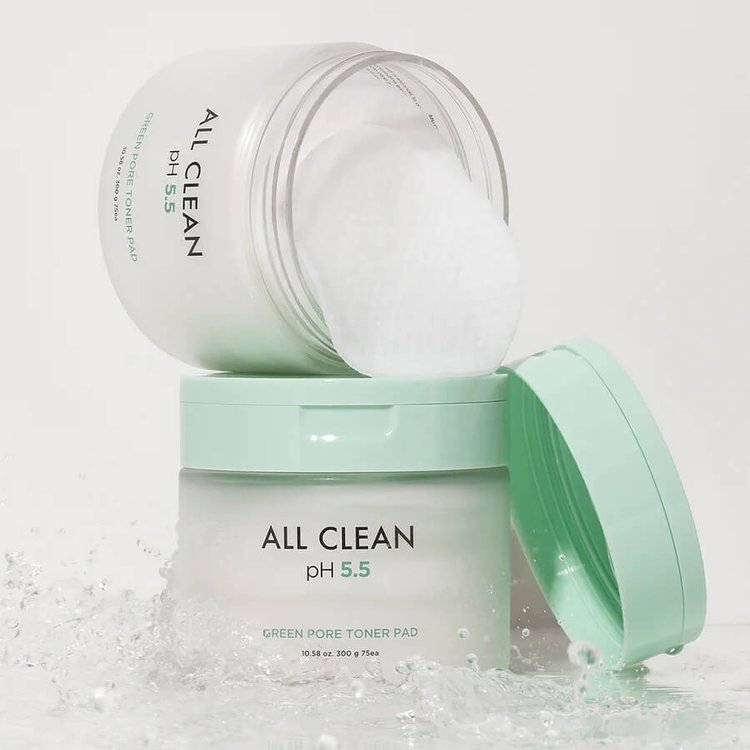 Almohadillas All Clean Green Pore Toner Pad - Heimish