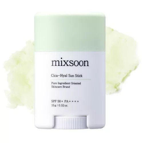 Bloqueador Solar en Barra con Centella y Ácido Hialurónico 15 g - Mixsoon