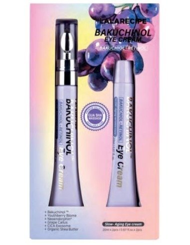 Bakuchiol Eye Cream 2pz 20 ml  -  Lala Recipe