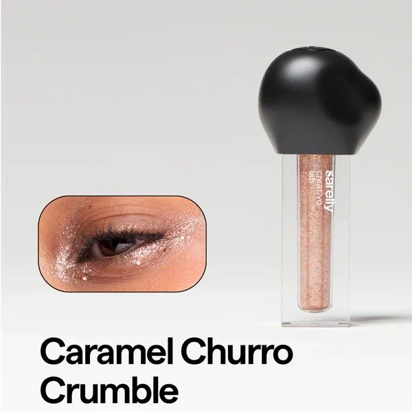 Sombra de Ojos Líquida Cherry On Top Glitter 10g - Sarelly Sarelly