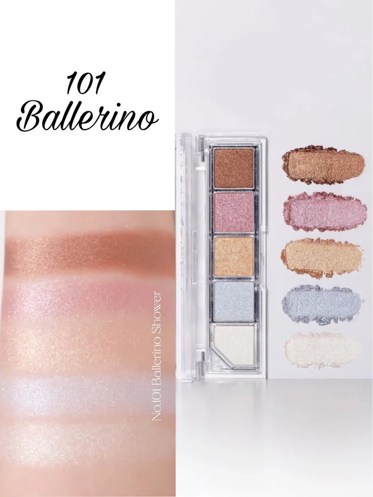 Paleta de Sombras Mood Shower Face - Unleashia