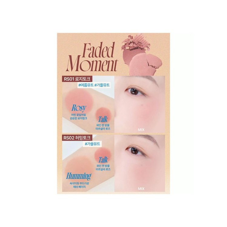 Blush Rubor Dual Suave Coral Rose 72 g - Fwee