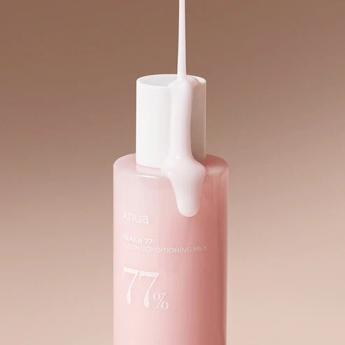 Leche Hidratante Acondicionadora de Niacina Peach 77 150ml - Anua