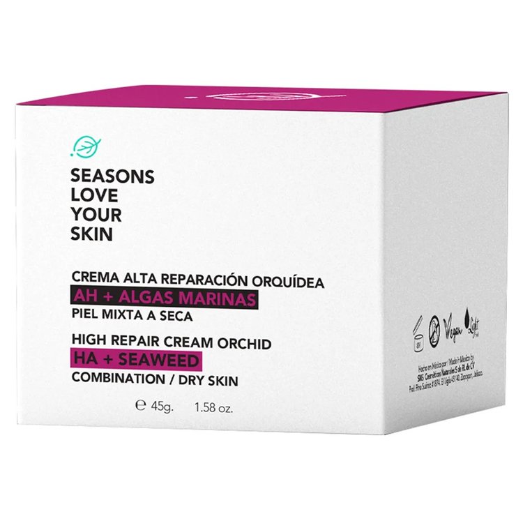 Crema Alta Reparación Orquídea AH y Algas Marinas 45gr - Seasons
